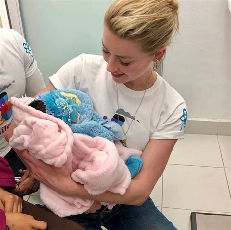 Amber Heard with Children Before Baby Oonagh Came Along 🥰 : r ...