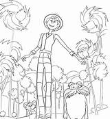Lorax Coloring Pages sketch template