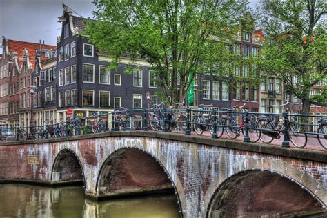 Amsterdam Canal Bridge | View On Black A 5 exposure HDR of o… | Flickr