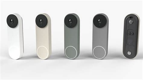 Google Nest Smart Doorbell Camera 3D model | CGTrader