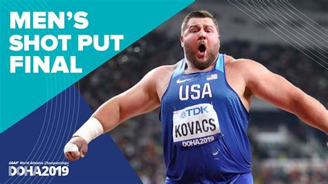 Men's Shot Put Final | World Athletics Championships Doha 2019 - YouTube