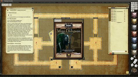 Mini-Dungeon #008: Carrionholme (PFRPG) for Fantasy Grounds