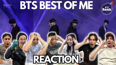 BTS BEST OF ME DANCE PRACTICE + LIVE REACTION!! - YouTube