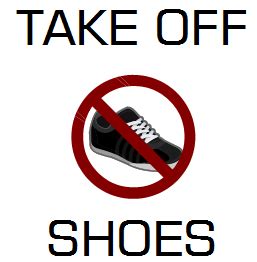 Take Off Shoes Logo - ClipArt Best