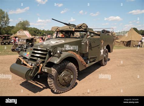 A US Army M3 Scout Car (or White Scout Car) on display at the 2011 War ...