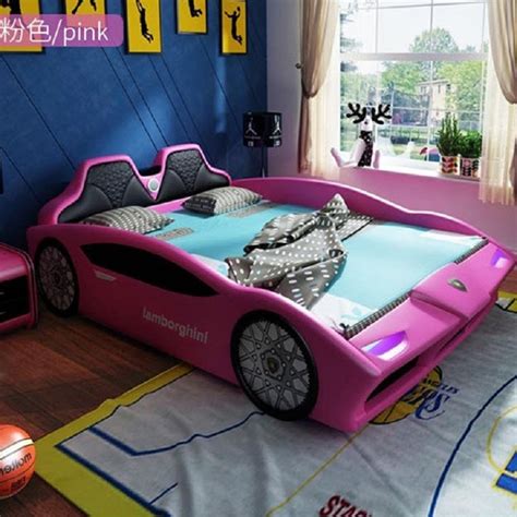 Queen size pink race car bed-in Bedroom Sets from Furniture on ...