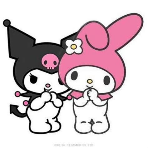 Kuromi and My Melody - A Cute Drawing