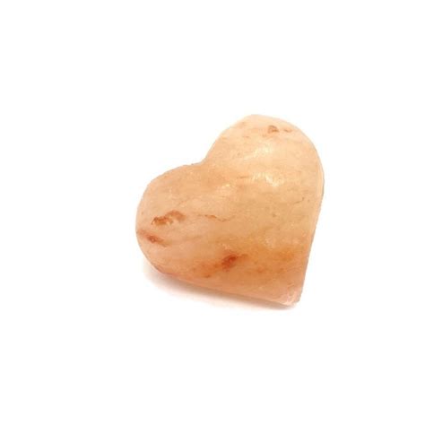 Himalayan Heart Shaped 7cm Crystal Rock Salt Stick | Sacred Essence