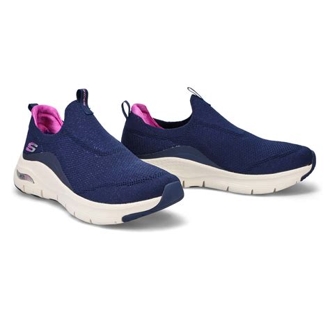 Skechers Women's Arch Fit Slip On Wide Sneake | SoftMoc.com