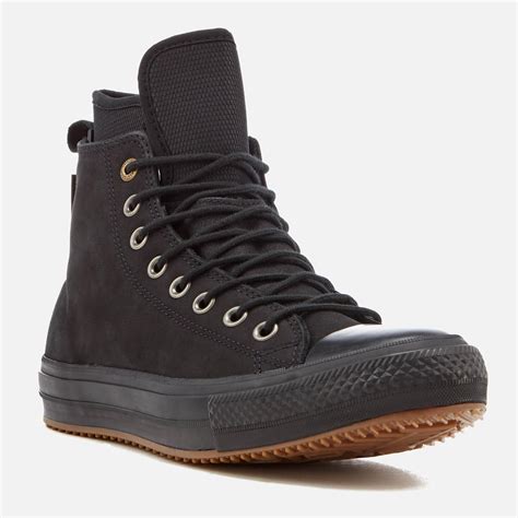 Converse Leather Chuck Taylor All Star Waterproof Boots in Black for ...