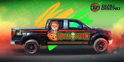 The Halloween pickup truck #iLove80's&90's | Pickup trucks, Trucks, Halloween