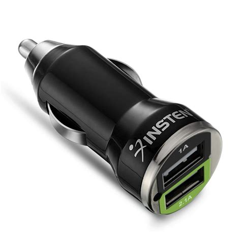 Insten Dual USB for Car Charger Adapter for iPhone 11 / 11 Pro / 11 Pro ...