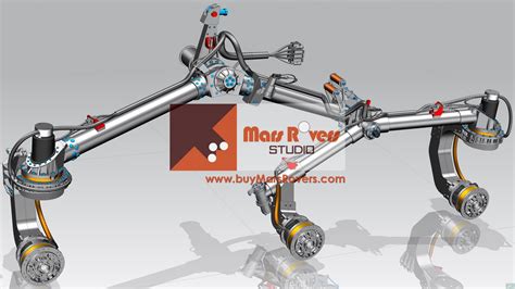 “Differential-Rocker-Bogie” – The Suspension System of the 1:2 Mars Rover 2020 Perseverance ...