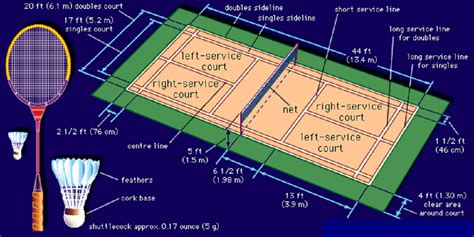 How Long Is A Regulation Badminton Net at Margaret Leavitt blog