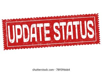 Update Status Grunge Rubber Stamp On Stock Vector (Royalty Free ...