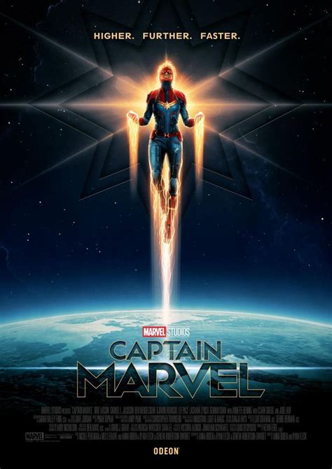 Higher. Further. Faster. CAPTAIN MARVEL Posters!