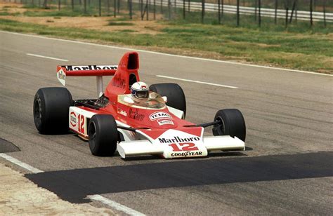 Jochen Mass in a McLaren M23, 1976. - Legends of Racing