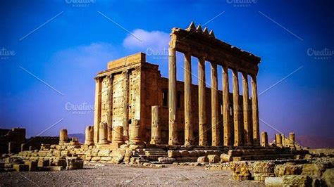 Temple of baal palmyra featuring temple, baal, and palmyra | Palmyra ...