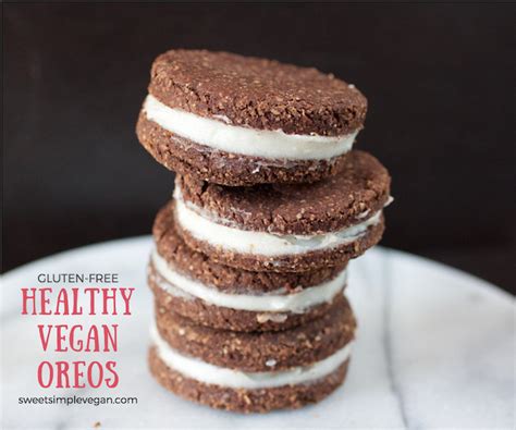 Healthy Vegan Oreos {gluten-free}