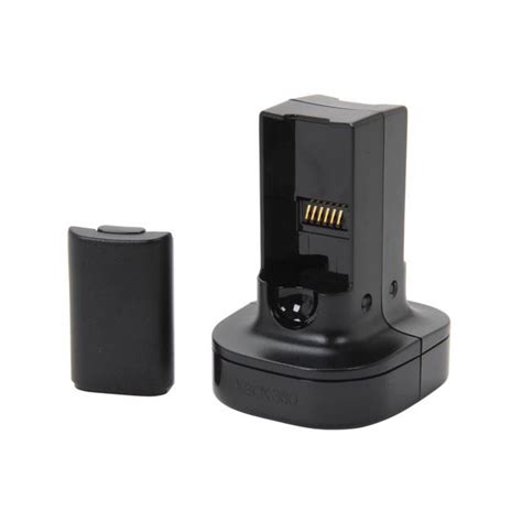 Original Xbox 360 Quick Charge Battery Dock Station - Black - 1 Battery ...