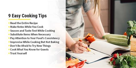 Cooking Tips for Beginners - JohnSoulesFoods