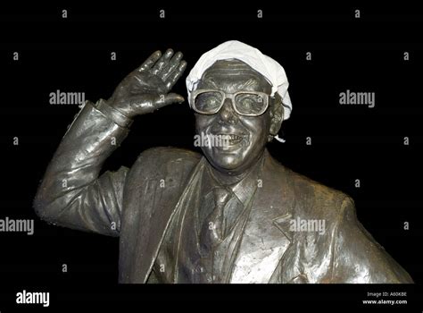 eric morecambe statue Stock Photo - Alamy