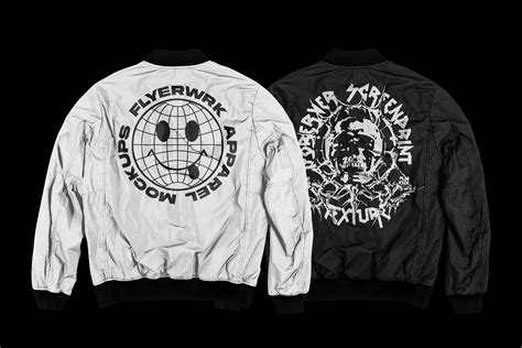 Bomber Jacket Mockup – flyerwrk