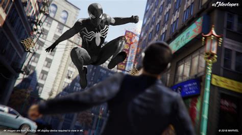 The Classic Black Suit - Spiderman ps4 : r/Spiderman