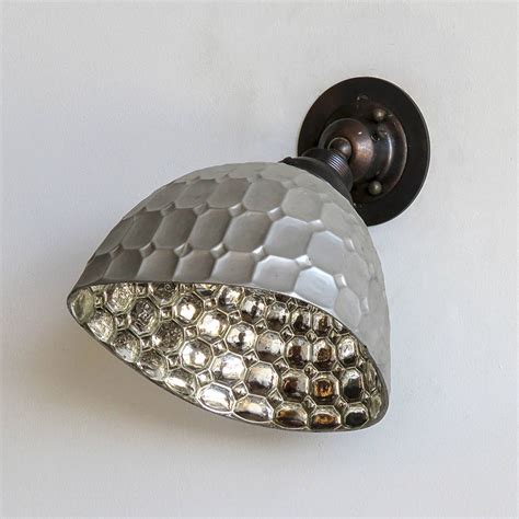 German Mercury Glass Wall Light by Reha at 1stDibs