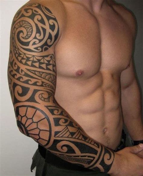 37 Tribal Arm Tattoos That Don't Suck - TattooBlend