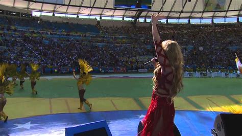 Shakira - La La La - Live at FIFA World Cup 2014 Closing Ceremony ...