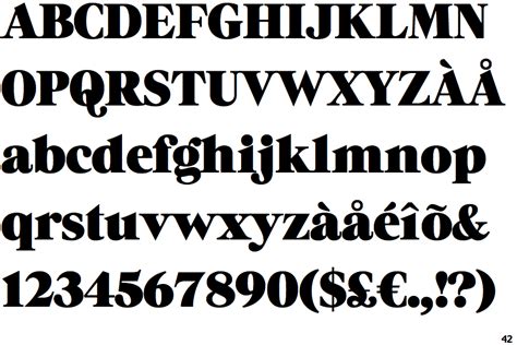 Identifont - Grumpy Black 36