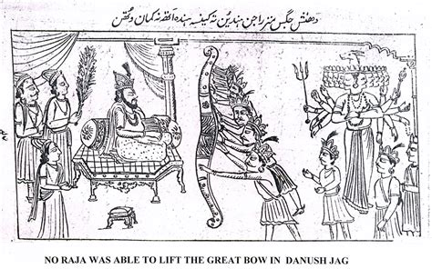 THE BITTER TRUTH: Sketches from Kashmiri Ramayan in Persian Script, 1940s