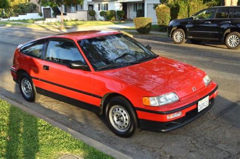 1991 Honda CRX HF - Low Miles - Excellent Original Condition ...