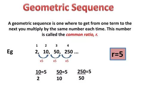 PPT - Geometric Sequence PowerPoint Presentation, free download - ID ...