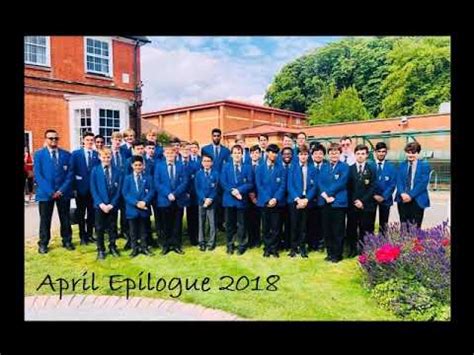 The John Fisher School - April Epilogue 2018 - YouTube