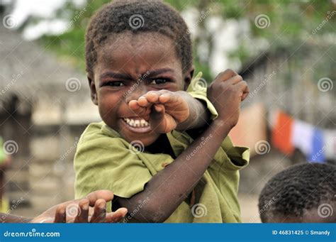 African Kid Playing with Hands Happy Editorial Image - Image of africa ...