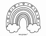 Free Printable Rainbow Coloring Pages For Kids sketch template