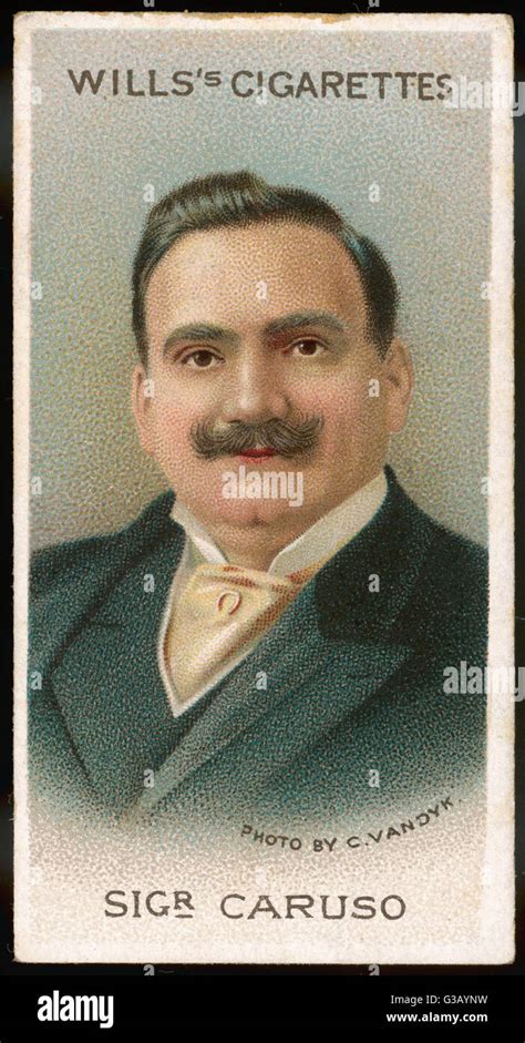 Enrico caruso italian opera singer date hi-res stock photography and ...