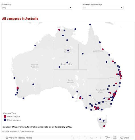 University Nsw Map