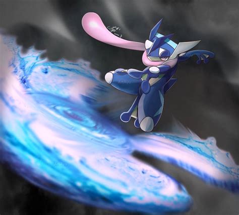 Greninja Water Shuriken by art-ayu on DeviantArt