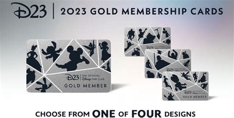 First Look at the 2023 D23 Gold Card Designs - AllEars.Net