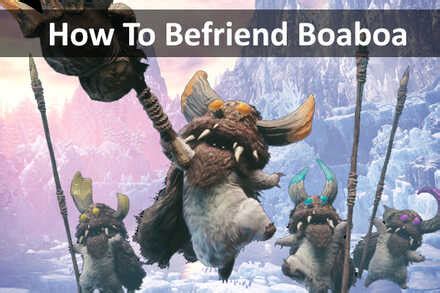 How To Befriend Boaboa | Monster Hunter World (MHW)｜Game8