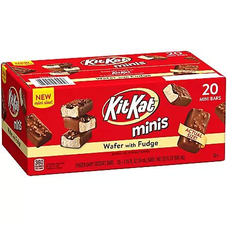 Kit Kat Minis Frozen Dessert Bars (20 ct.) - Sam's Club