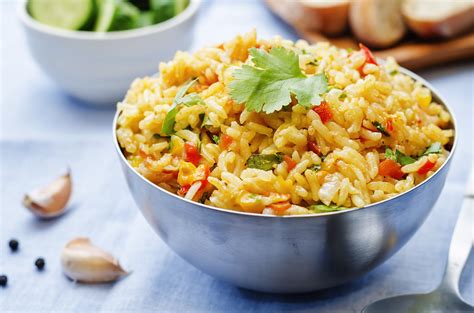 Curried rice with vegetables - Vegan recipe