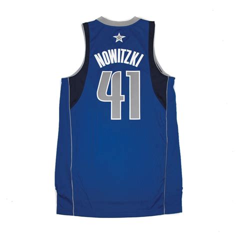 Dallas Mavericks Dirk Nowitzki Adidas Blue Swingman #41 Jersey | DA Card World