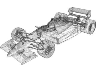 Formula 1 Car 3D Model - 3DCADBrowser