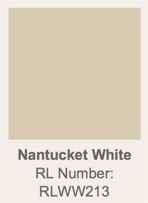 Sandy color for the living room? Nantucket White - Ralph Lauren Home ...