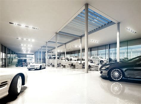 Car Showroom on Behance