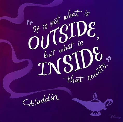 Aladdin Quote | cita de Aladdín | Disney | @dgiiirls | Aladdin quotes ...